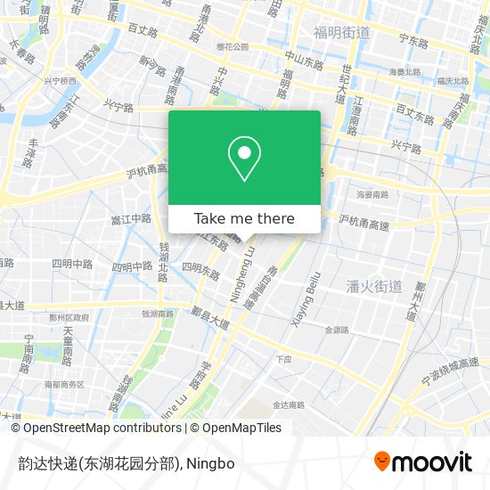 韵达快递(东湖花园分部) map