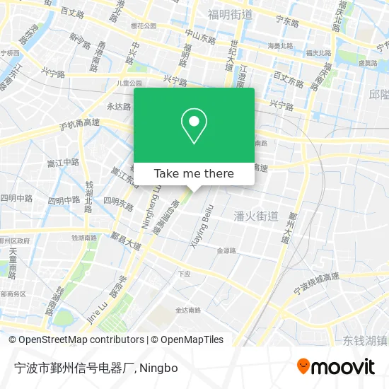 宁波市鄞州信号电器厂 map