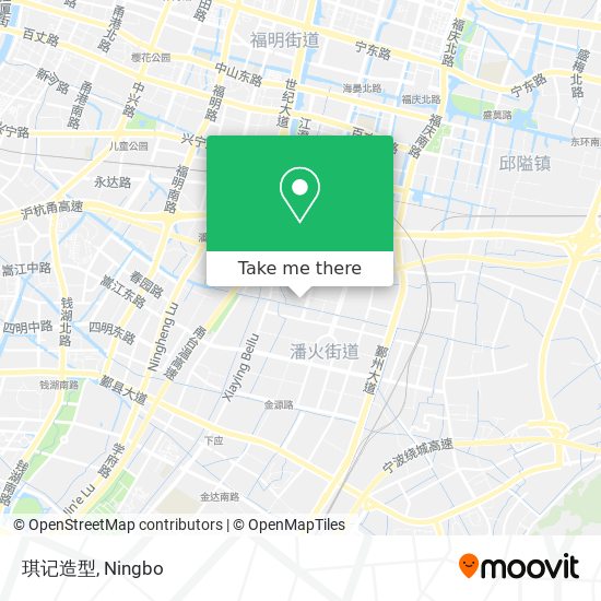 琪记造型 map