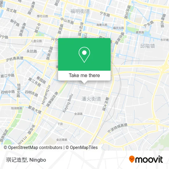 琪记造型 map