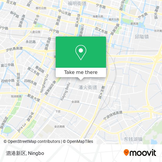 泗港新区 map
