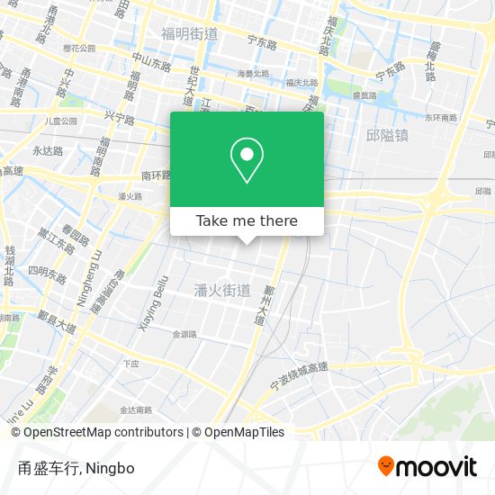 甬盛车行 map