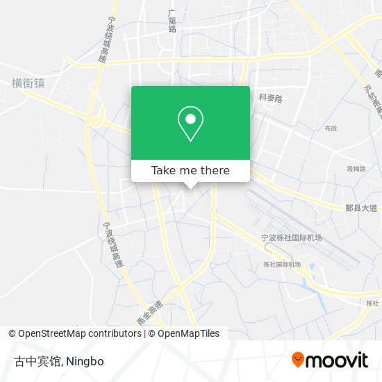 古中宾馆 map