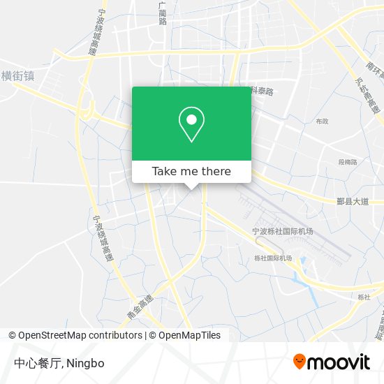 中心餐厅 map