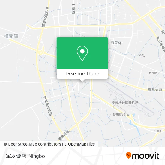 军友饭店 map