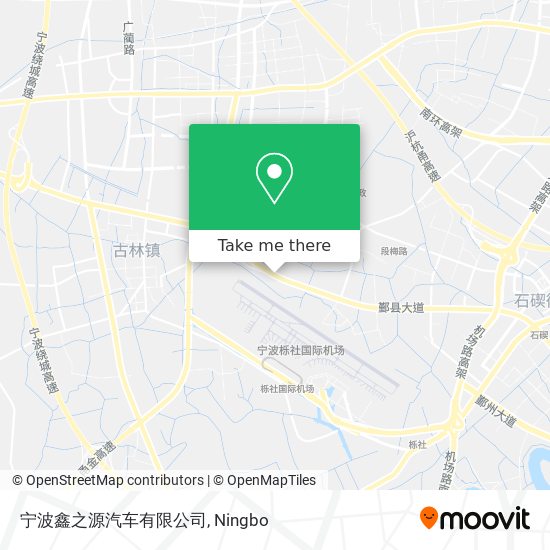 宁波鑫之源汽车有限公司 map