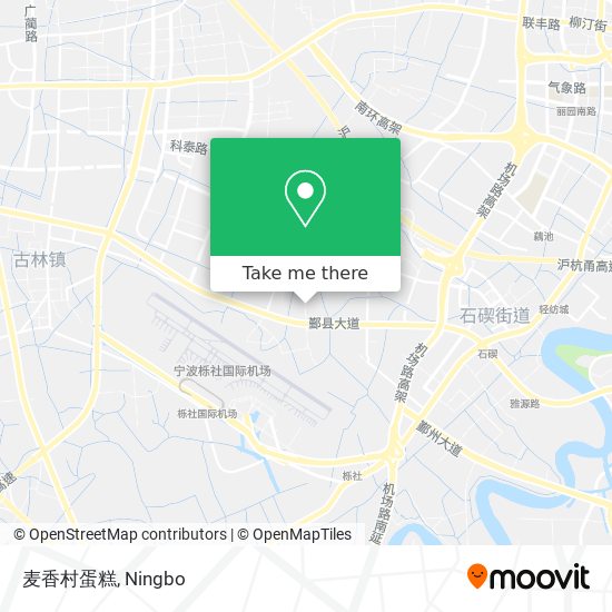 麦香村蛋糕 map