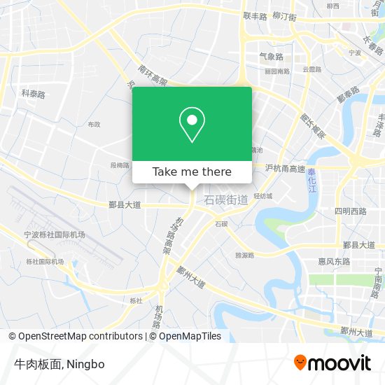 牛肉板面 map