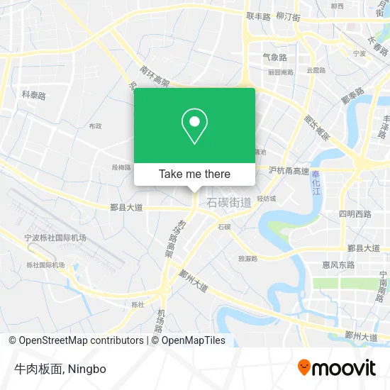 牛肉板面 map