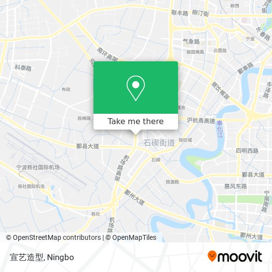 宣艺造型 map