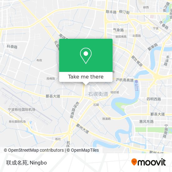 联成名苑 map