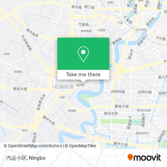 汽运小区 map