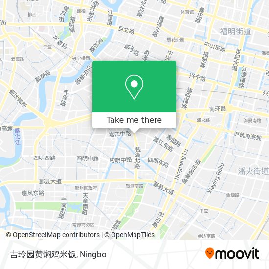 吉玲园黄焖鸡米饭 map