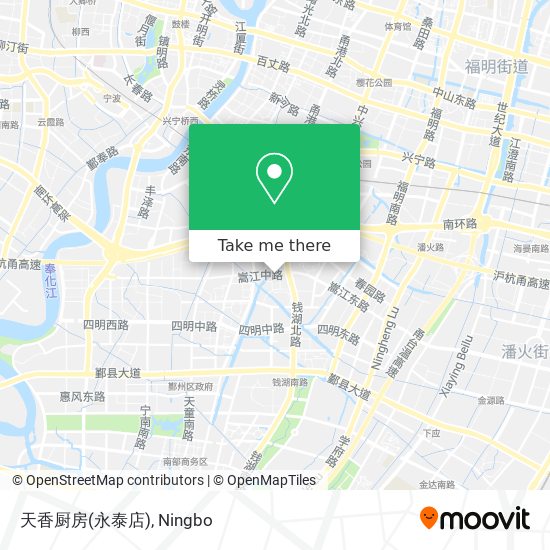 天香厨房(永泰店) map