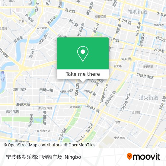 宁波钱湖乐都汇购物广场 map