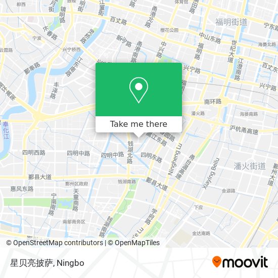 星贝亮披萨 map