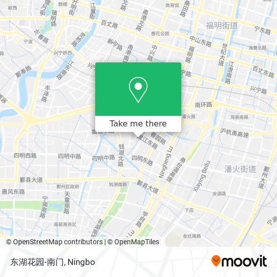东湖花园-南门 map