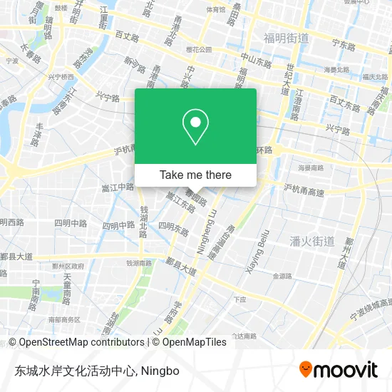 东城水岸文化活动中心 map