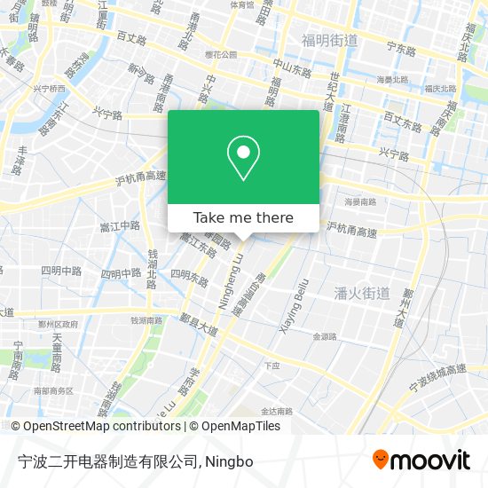宁波二开电器制造有限公司 map