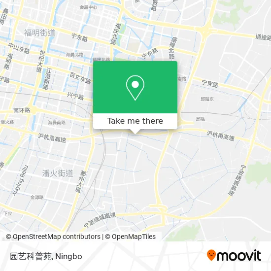 园艺科普苑 map