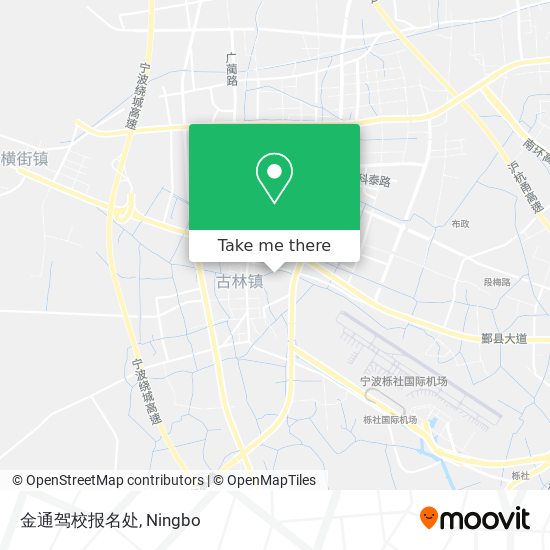 金通驾校报名处 map