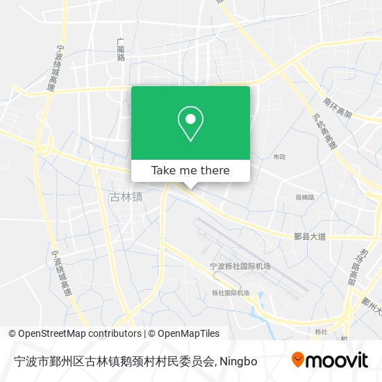 宁波市鄞州区古林镇鹅颈村村民委员会 map