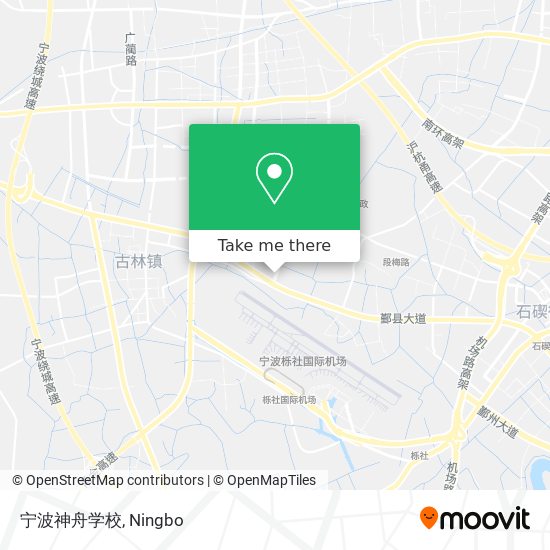 宁波神舟学校 map