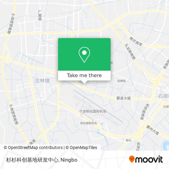 杉杉科创基地研发中心 map