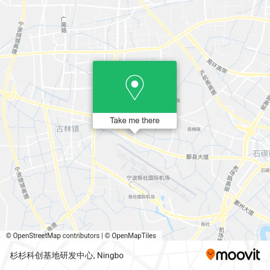 杉杉科创基地研发中心 map