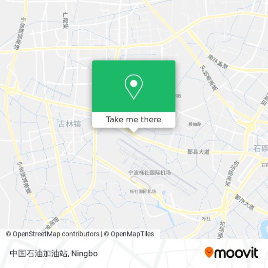 中国石油加油站 map