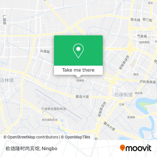 欧德隆时尚宾馆 map