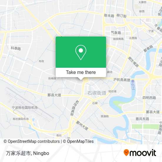万家乐超市 map