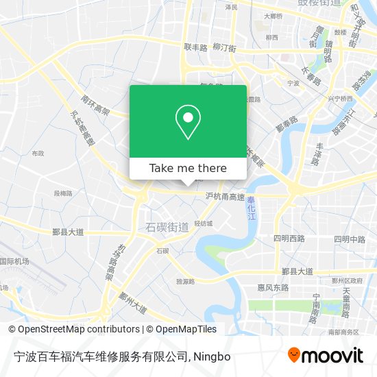 宁波百车福汽车维修服务有限公司 map