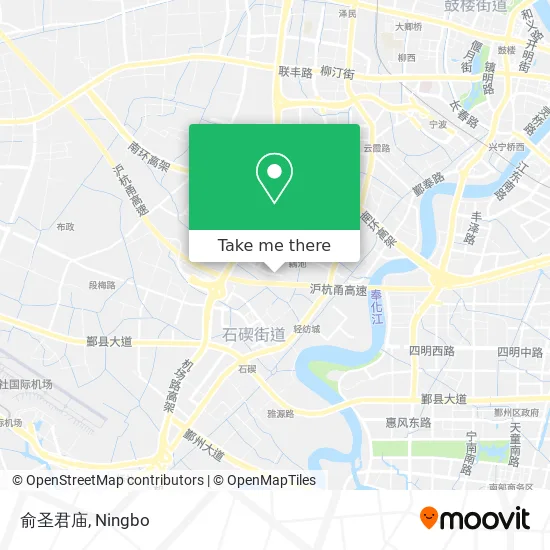 俞圣君庙 map