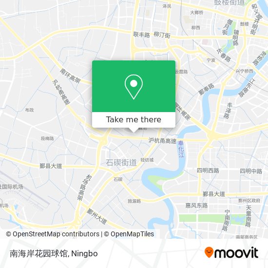 南海岸花园球馆 map