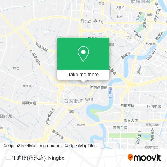 三江购物(藕池店) map