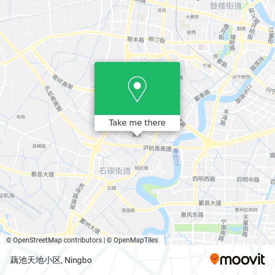 藕池天地小区 map