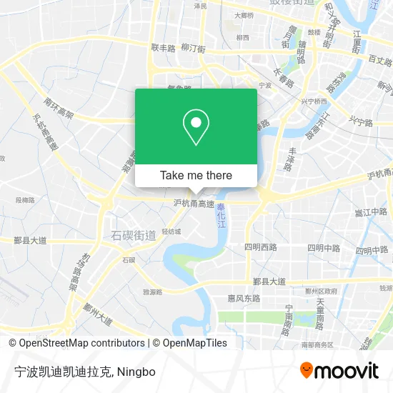 宁波凯迪凯迪拉克 map