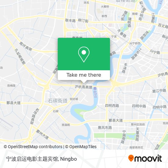 宁波启运电影主题宾馆 map