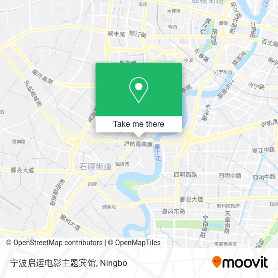 宁波启运电影主题宾馆 map