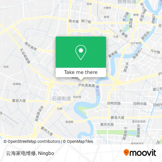 云海家电维修 map