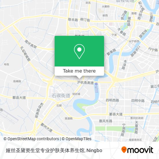 娅丝圣黛资生堂专业护肤美体养生馆 map