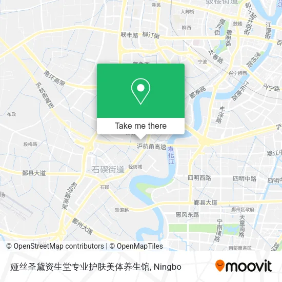 娅丝圣黛资生堂专业护肤美体养生馆 map