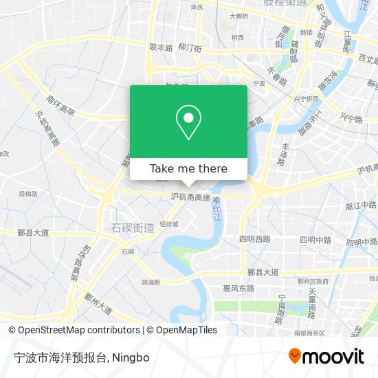 宁波市海洋预报台 map