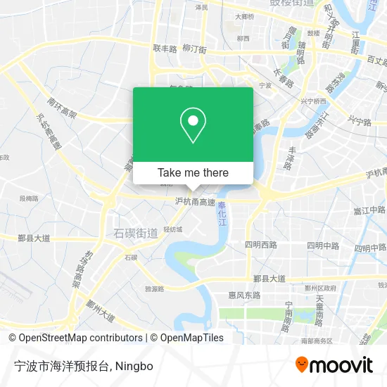 宁波市海洋预报台 map