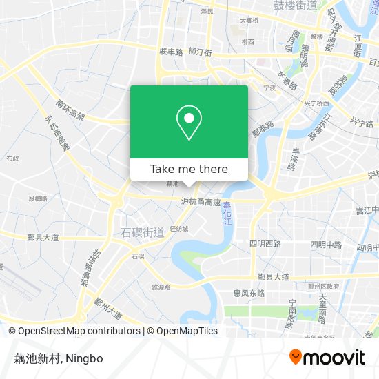 藕池新村 map