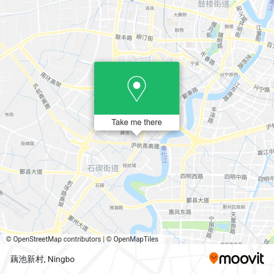 藕池新村 map