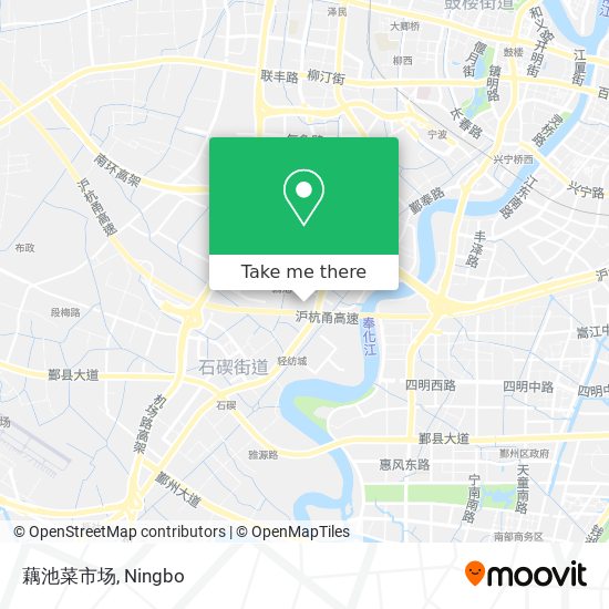 藕池菜市场 map