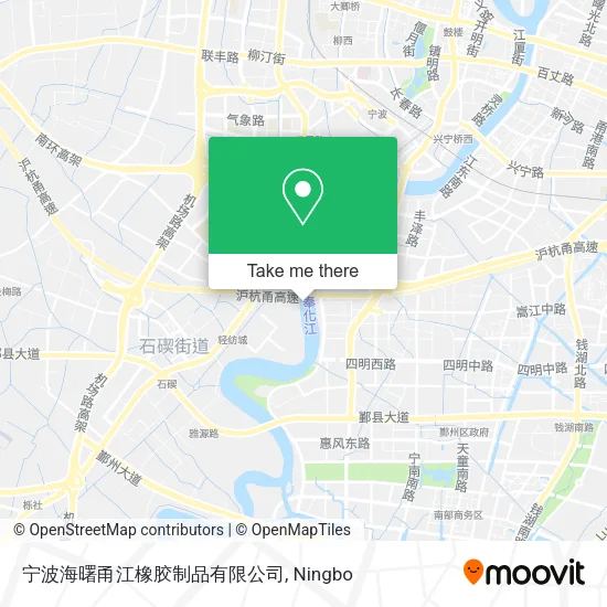 宁波海曙甬江橡胶制品有限公司 map