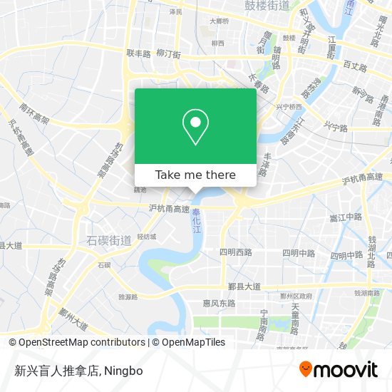 新兴盲人推拿店 map